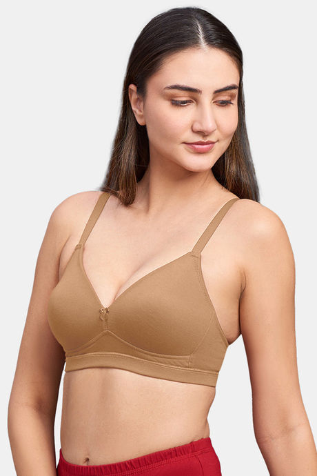 Intimacy Padded Non Wired Medium Coverage T-Shirt Bra - Dark Skin — image 2